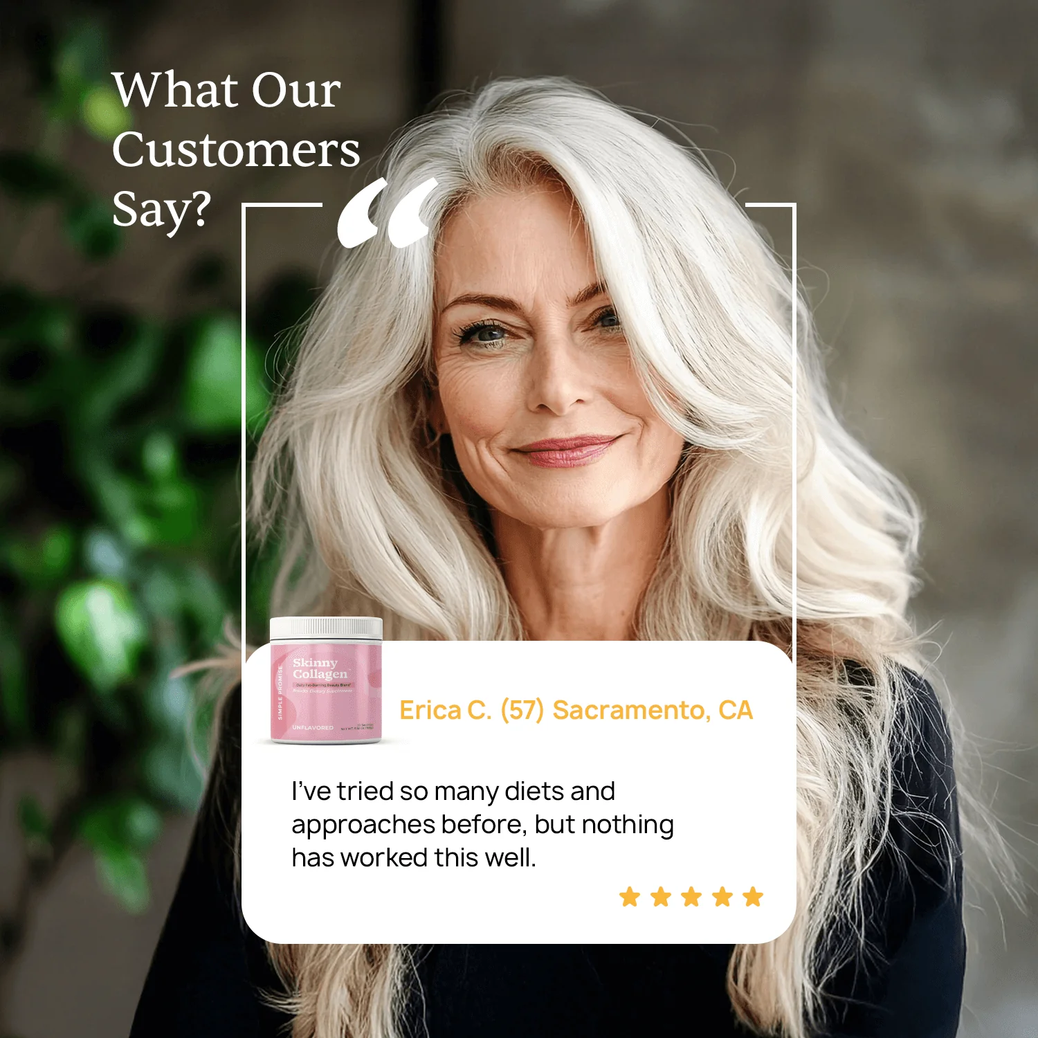 Skinny Collagen customer
